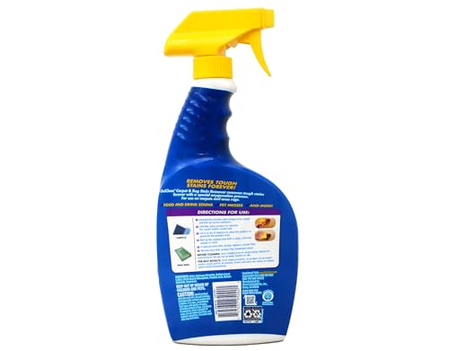 OxiClean Carpet & Rug Stain Remover Liquid Spray, 24 Fluid Ounce