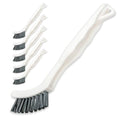 Supplymaid 6-Pack Grout Cleaner Brush Scrub Set - Stiff Bristle Scrubbing & Detail Cleaning Brushes for Household Use on Bathtub, Shower, Kitchen, Tile Floors, Sink, Grooves, Window Tracks, Drains