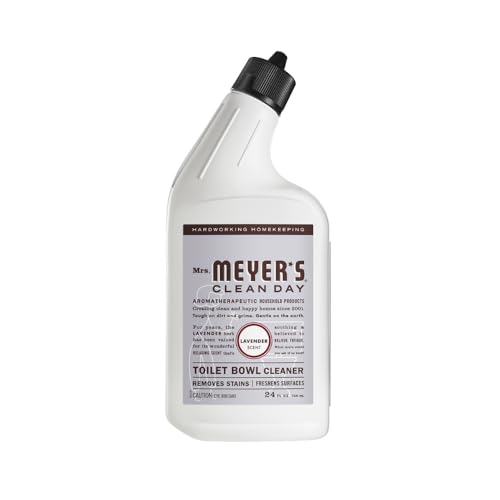 Mrs. MEYER'S CLEAN DAY Variety, 1 Room Freshener, 8 OZ, 1 Liquid Hand Soap, 12.5 OZ, 1 Liquid Dish Soap, 16 FL OZ, 1 Multi-Surface Cleaner, 16 OZ, 1 Toilet Bowl Cleaner, 24 OZ, 1 CT (Lavender)
