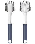 ROSEOK Dish Brush, Dish Scrubber, Nylon Bristles with Built-in Scraper
