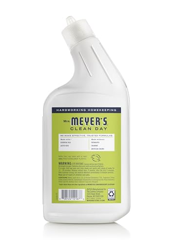 MRS. MEYER'S CLEAN DAY Liquid Toilet Bowl Cleaner, Stain Removing, Lemon Verbena, 24 oz
