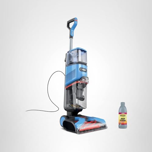 Shark CarpetXpert Upright Carpet & Area Rug Cleaner, Perfect for Pets, Lightweight & Powerful, Dirt, Grime, & Odor Removal, Carpet Shampooer, Cleaning Solution, Blue, EX121BRN