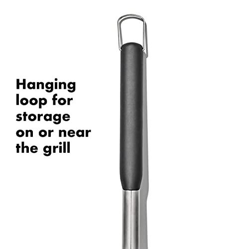 OXO Outdoor Coiled Grill Brush with Replaceable Head
