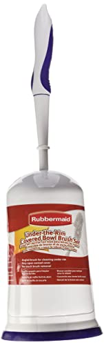 Rubbermaid Toilet Bowl Brush with Caddy Holder, with Caddy Holder, Cobalt Blue (FG6B9204COBLT)