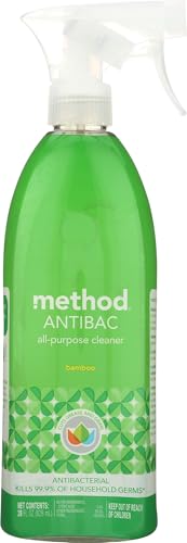 Method Antibacterial All-Purpose Cleaner Spray, Bamboo, Kills 99.9% of Household Germs, 28 Fl Oz