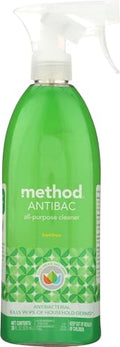 Method Antibacterial All-Purpose Cleaner Spray, Bamboo, Kills 99.9% of Household Germs, 28 Fl Oz