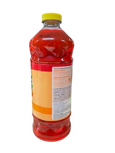 Pine-Sol Mandarin Sunrise Multi-Purpose Cleaner, 4X Cleaning Action, 48oz Pack of 2