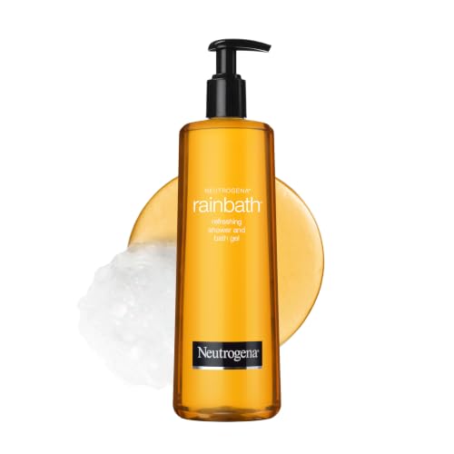 Neutrogena Rainbath Refreshing Shower Gel, Moisturizing Body Wash for Men and Women, Cleans, Softens, and Conditions Skin, Creamy Lather Ideal for Leg-Shaving, Spa-Like Experience, 32 fl oz