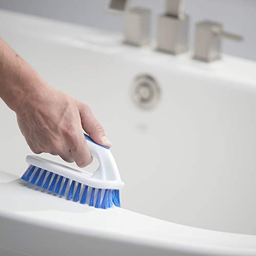 Mr. Clean 442402 Durable Bristle Handle Scrub