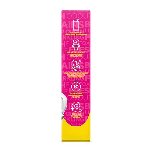 Stardrops - The Pink Stuff - The Miracle Power Foaming Toilet Cleaner - 2 Treatments - Self Activating Pink Foam Pack of 1 (7 Ounce)