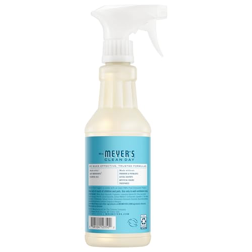 Mrs. MEYER'S CLEAN DAY Room Spray, Multi-Surface Everyday Cleaner, Dewdrop Scent, 16 Fluid Fl Oz Bottle
