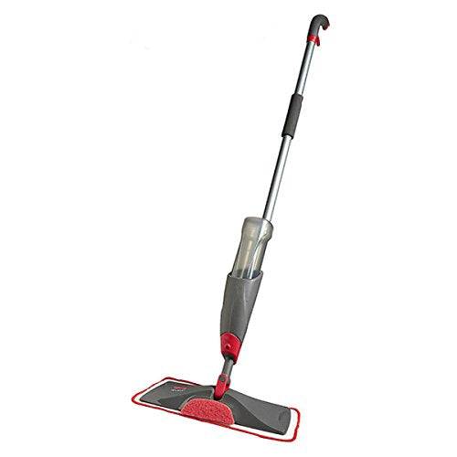 Rubbermaid Reveal Spray Mop, Bundles: 1 Mop, 1 Multi-Surface Microfiber Pads, 1 Refillable Bottles (2856049)