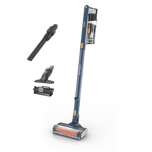 Shark® Cordless Pet, Cordless Lightweight Stick Vacuum Cleaner, Self Cleaning Brushroll, 40 Min Runtime, Removable Handheld, XL Dust Cup, Moonlight Blue, IY143H (2026 Release)