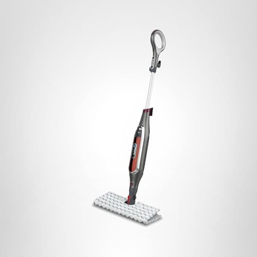 Shark Genius Hard Floor Cleaning System Pocket (S5003D) Steam Mop, Burgundy/Gray