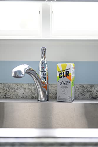 CLR Clog-Free Drain, Pressurized Drain Opener, 4.5 Ounce Aerosol Can