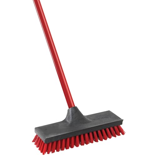 Libman 547 Floor Scrub with Built-In Scraper