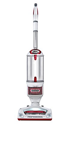 Shark Upright Vacuum Cleaner | Rotator Lift-Away | Pet Hair, Carpet & Hard Floor Cleaning | Dusting Brush, Upholstery & Crevice Tools | HEPA Filter | Swivel Steering | Headlights | White/Red | NV501