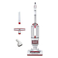 Shark Upright Vacuum Cleaner | Rotator Lift-Away | Pet Hair, Carpet & Hard Floor Cleaning | Dusting Brush, Upholstery & Crevice Tools | HEPA Filter | Swivel Steering | Headlights | White/Red | NV501