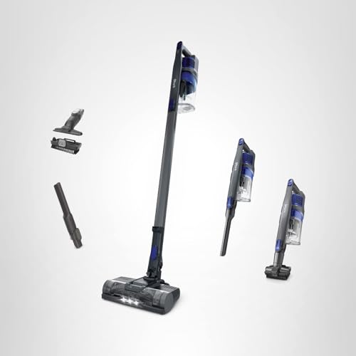 Shark Pet Cordless Stick Vacuum | HyperVelocity Suction, XL Dust Cup, LED Headlights | Removable Handheld with Crevice & Pet Multi-Tool | 40-Min Runtime | Lightweight, Portable | Grey | IX141