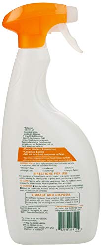 Seventh Generation Multi Surface Disinfectant Cleaner, 26 Ounce (case of 8)