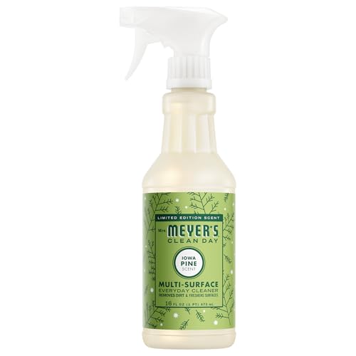 MRS. MEYER'S CLEAN DAY Multi-Surface Everyday Cleaner, Iowa Pine Scent, 16 Fl Oz Bottle