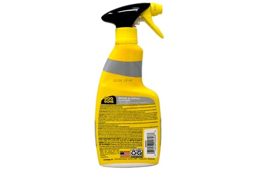 Goo Gone Oven & Grill Cleaner, Surface Safe, Removes Tough Baked-On Grease & Food Spills, Foaming Action, 14 fl oz