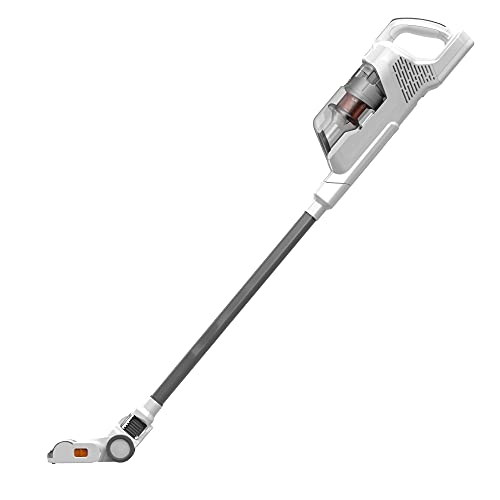 BLACK+DECKER POWERSERIES+ 20V MAX Cordless Stick Vacuum Cleaner with LED Floor Lights, Bagless, Lightweight, Cordless Vacuum Cleaners for Home, Up to 44 Minutes, Powerful Suction, Gray (BHFEA520J)