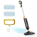 NEWBULIG Steam Mop for Hardwood/Tile/Carpet, Lightweight Steamer Cleaner for Floor Cleaning with 330ML Water Tank, Heats Up in 30 Seconds，16.4 FT Cord and 2 Washable Pads