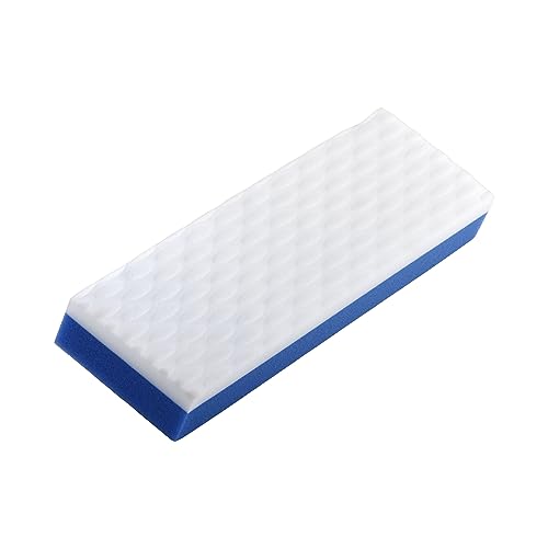 Mr. Clean Magic Eraser Extra Power Floor Mop Foam Refill Head with Water-Activated Micro-Scrubbers, White/Blue