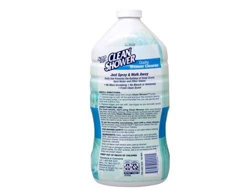 Clean Shower Refill 60 Oz, Pack of 2