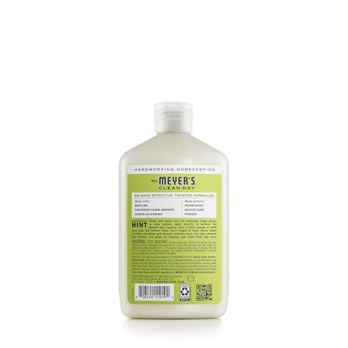MRS. MEYER'S CLEAN DAY Baking Soda Cream Cleaner, Cuts Grease, Scratch-Free Polish, Lemon Verbena, 16 Fl Oz, Pack of 1