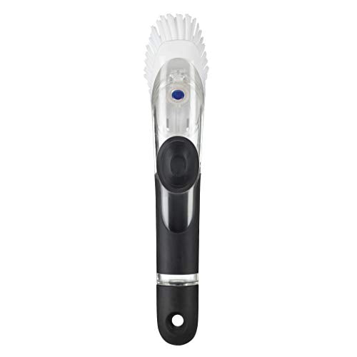 OXO Good Grips Soap Dispensing Dish Brush Refills, 2 Pack, White, Nylon Bristles