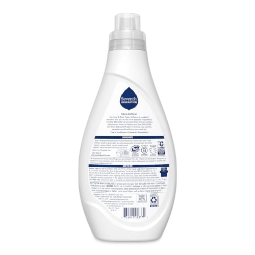 Seventh Generation Fabric Softener, 32 Fluid Ounce