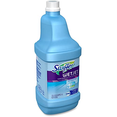 Swiffer FBA_23679CT WetJet Multi Purpose Solution 42.31.25 ozliter, Multicolor, Open Window Fresh Scent, 42.2 Fl Oz