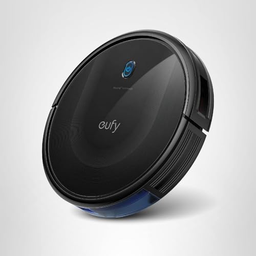 eufy Certified Like-New BoostIQ RoboVac 11S MAX Robot Vacuum Cleaner, Super-Thin, Powerful Suction, Quiet, Self-Charging, Cleans Hard Floors to Medium-Pile Carpets, Black (Renewed)