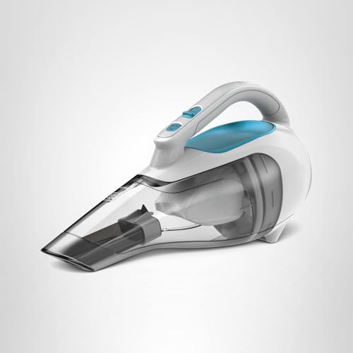 BLACK+DECKER dustbuster Cordless Handheld Vacuum, Portable Vacuum for Car and Home Rechargeable, Powerful Suction, Wide Mouth (HHVI315JO42)
