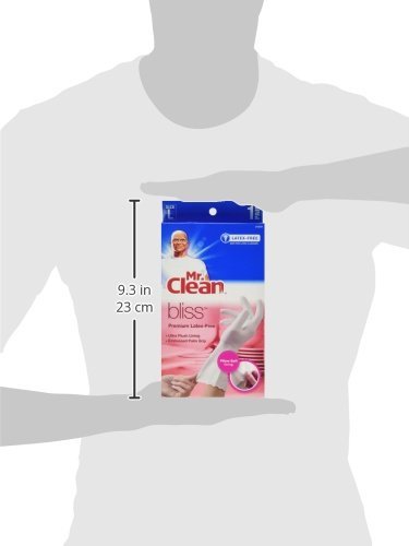Mr. Clean Bliss Premium Latex-Free Gloves, Large 1 pr (Pack of 4)