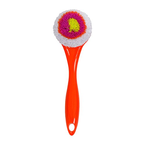 Casabella All-Purpose 11.45" Dish Cleaning Scrub Brush, Color May Vary