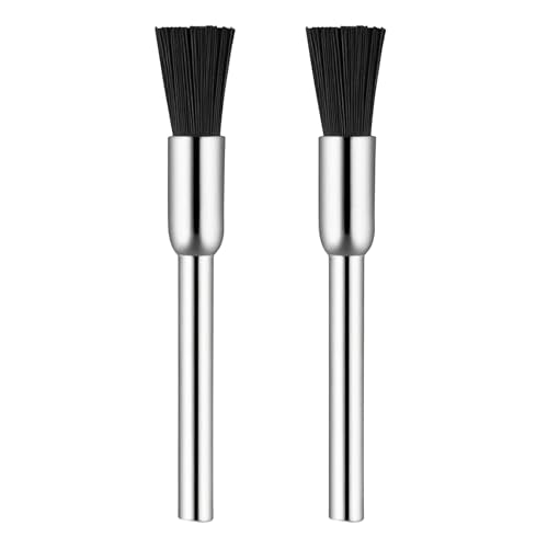 Nylon Bristle Brushes for Cleaning and Polishing, Grout Cleaning Tool Replace Dremel Brushes #405-02 - 2 Pcs