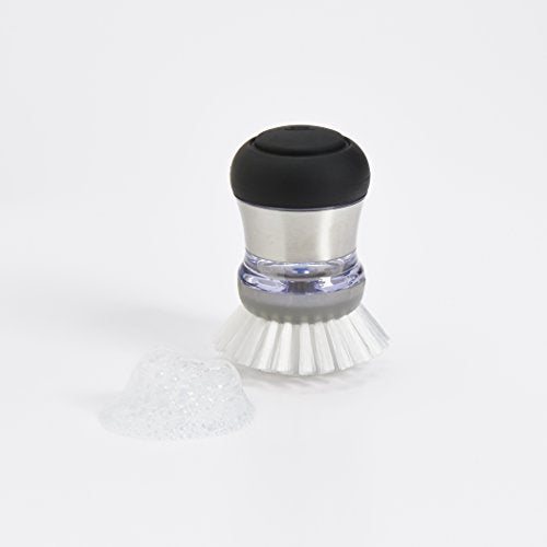 OXO Steel Soap Dispensing Palm Brush Refills, 2-Pack