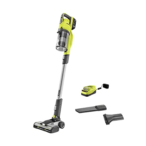 Pacroban ONE+ 18V Cordless Stick Vacuum Cleaner Kit with 4.0 Ah Battery and Charger