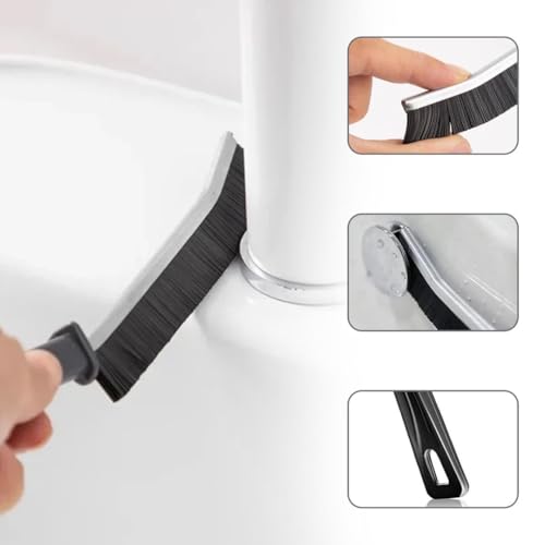 Crevice Cleaning Brush Set, Multifunctional Hard Bristle Brushes, Bathroom, Toilet, Kitchen Sink Dead Corner, Window Gap, Floor Brush, Sink, Cup (8pcs)
