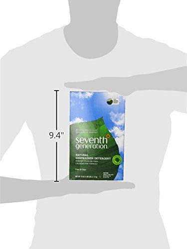 Seventh Generation Free and Clear Dishwasher Detergent Powder 75 oz