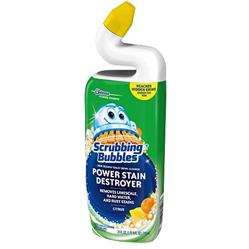 Scrubbing Bubbles Extra Power Toilet Bowl Cleaner, Citrus, 1 Squeeze Bottle, 24 oz