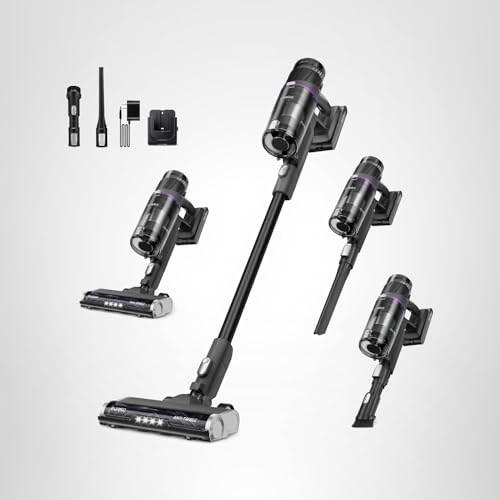 Eureka Cordless Stick Vacuum Cleaner ReactiSense 440, 60-Min Runtime, Anti-Tangle Brushroll, Intelligent Sensing Technology, Ideal for Pet Hair, HardFloors & Carpets