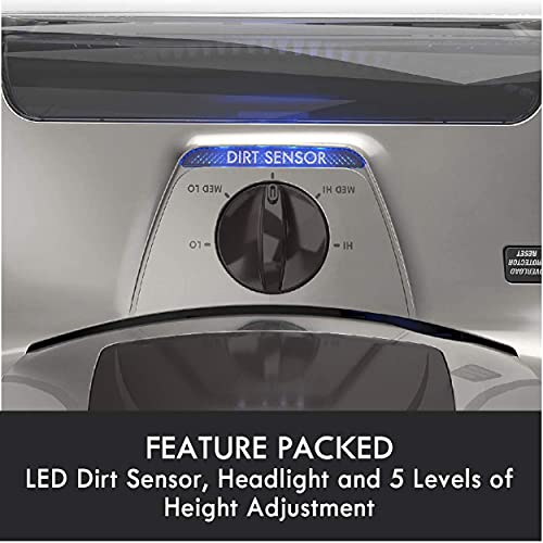 Kenmore Elite 31150 Pet Friendly Bagged Upright Beltless Vacuum w/Pet Handi-Mate, Triple HEPA, 3D Inducer Motor, Telescoping Wand, 5-Position Height Adjustment, 3 Cleaning Tools-Silver