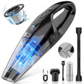 BSRCO Cordless Handheld Vacuum with 6kPa Hurricane Suction, 25Mins Runtime Portable Car Vacuum for Deep Gap Cleaning, Lightweight Hand Vac with HEPA for Pet Hair, Home & Vehicle