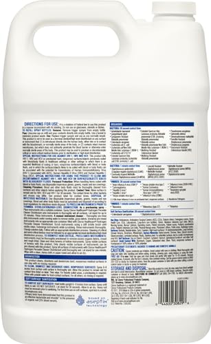 Clorox Healthcare Hydrogen Peroxide Cleaner Disinfectant Refill, Bleach Free, 128 Fluid Ounces (Package May Vary)