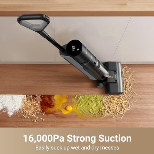 DREAME G10 Pro Wet Dry Vacuum Mop, Vacuum and Mop All in One with Auto Self-Cleaning, Floor Cleaner Machine for Hard Floor, 35 Mins Runtime, Edge Cleaning, Self-Propelled Vacuum Mop Combo