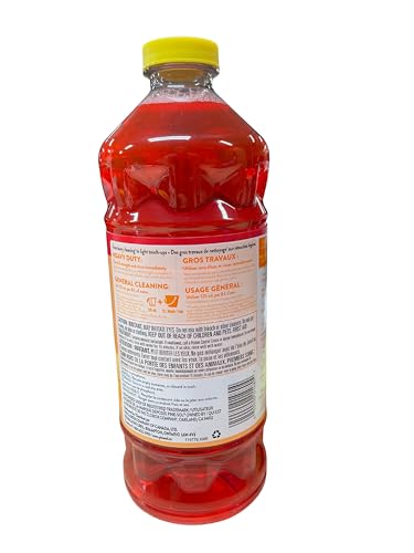 Pine-Sol Mandarin Sunrise Multi-Purpose Cleaner, 4X Cleaning Action, 48oz Pack of 2
